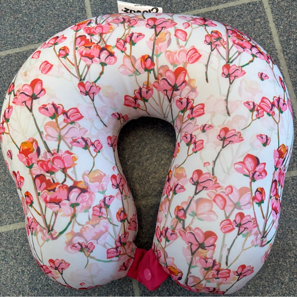 Floral Neck Pillow